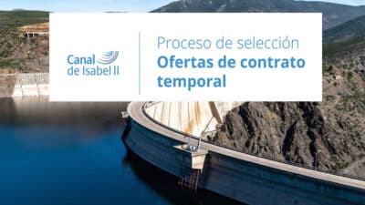 empleo canal isabel madrid