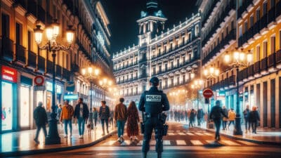 suceso policia Madrid